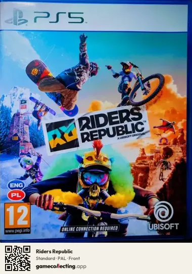 Riders Republic PlayStation 5, PAL box front