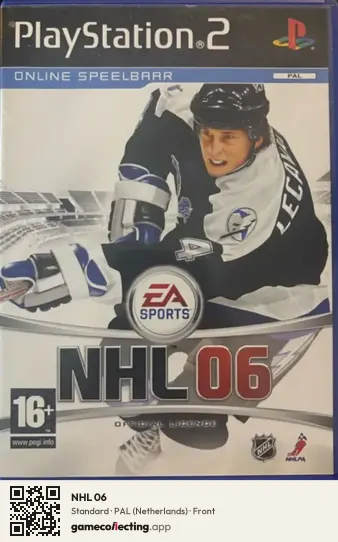 NHL 06 PlayStation 2, Netherlands box front