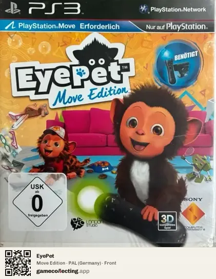 EyePet PlayStation 3, Germany box front