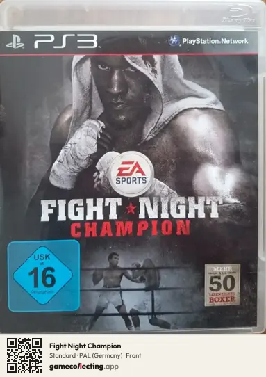 Fight Night Champion PlayStation 3, Germany box front