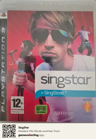 SingStar PlayStation 3, Nordic countries box front