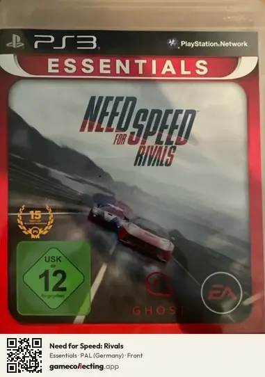 Need for Speed: Rivals PlayStation 3, Germany box front