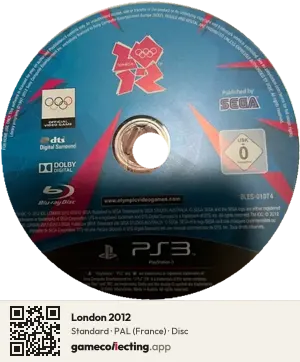 London 2012 PlayStation 3, PAL disc