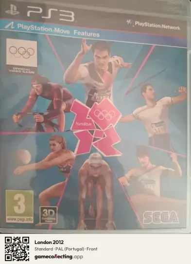 London 2012 PlayStation 3, Portugal box front