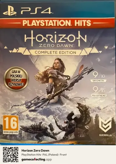 Horizon Zero Dawn PlayStation 4, Poland box front