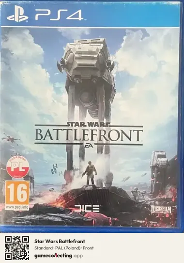 Star Wars Battlefront PlayStation 4, Poland box front