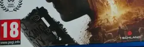 Dying Light 2 Stay Human, the PEGI square on its front