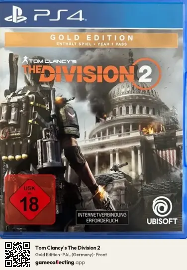 Tom Clancy's The Division 2 PlayStation 4, Germany box front
