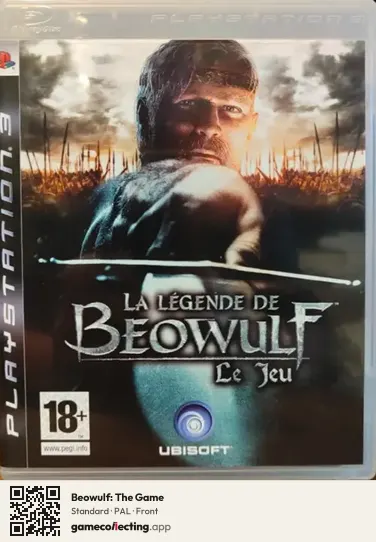Beowulf: The Game PlayStation 3, PAL box front