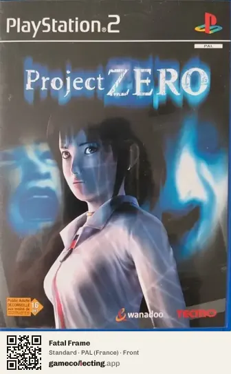 Fatal Frame PlayStation 2, France box front
