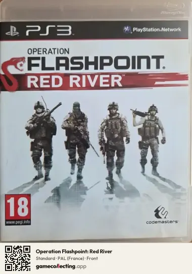 Operation Flashpoint: Red River PlayStation 3, France box front