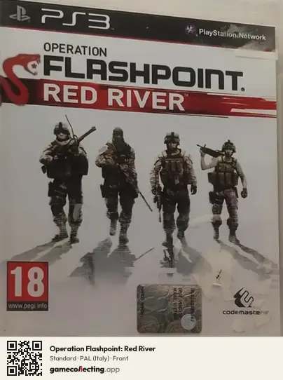 Operation Flashpoint: Red River PlayStation 3, Italy box front