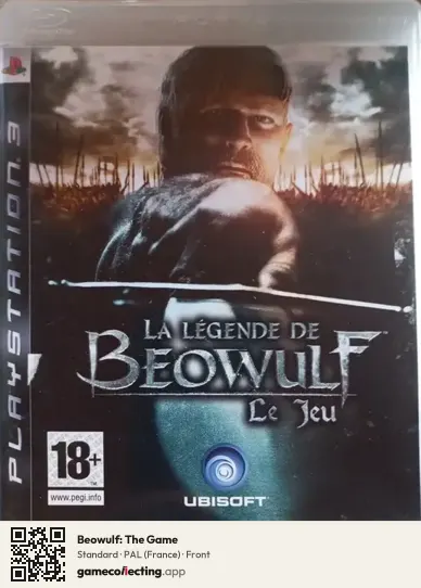 Beowulf: The Game PlayStation 3, France box front