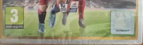 FIFA 16, the PEGI square on its front