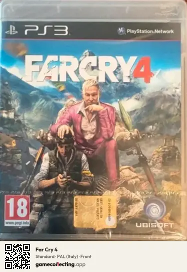 Far Cry 4 PlayStation 3, Italy box front