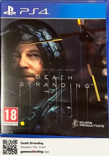 Death Stranding PlayStation 4, PAL box front