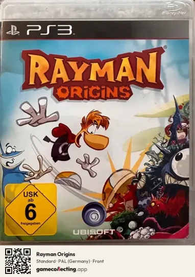 Rayman Origins PlayStation 3, Germany box front