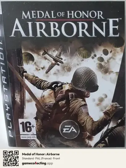 Medal of Honor: Airborne PlayStation 3, France box front