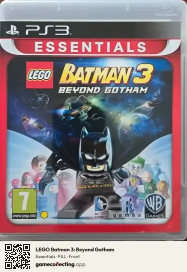 LEGO Batman 3: Beyond Gotham PlayStation 3, PAL box front