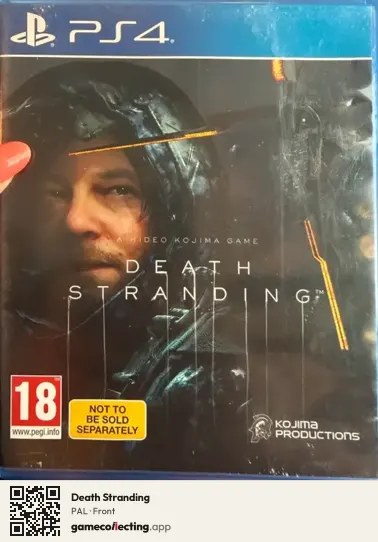 Death Stranding PlayStation 4, PAL box front