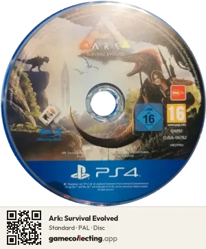 Ark: Survival Evolved PlayStation 4, PAL disc