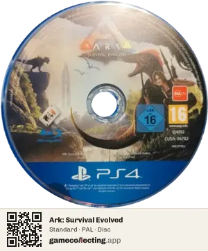 Ark: Survival Evolved PlayStation 4, PAL disc