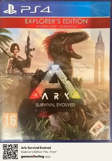 Ark: Survival Evolved PlayStation 4, PAL box front
