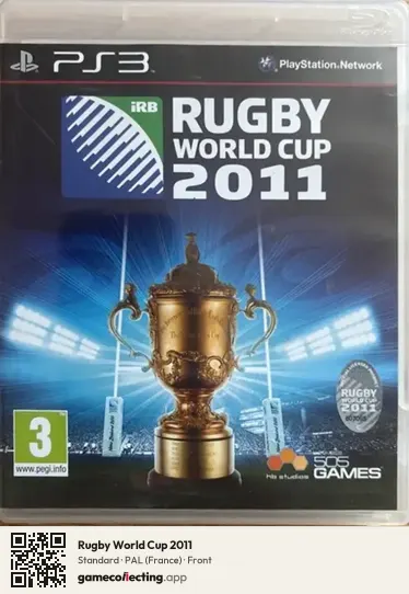 Rugby World Cup 2011 PlayStation 3, France box front