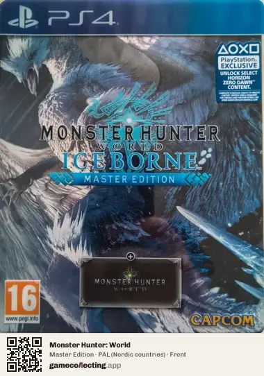 Monster Hunter: World PlayStation 4, Nordic countries box front