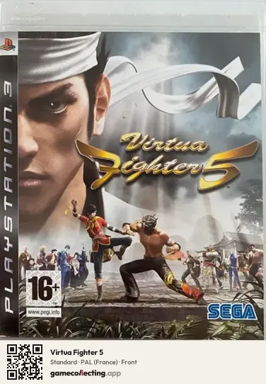 Virtua Fighter 5 PlayStation 3, France box front