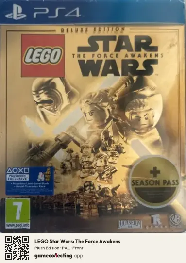 LEGO Star Wars: The Force Awakens PlayStation 4, PAL box front