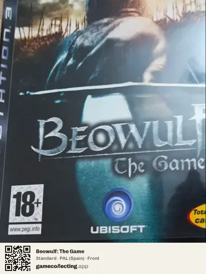 Beowulf: The Game PlayStation 3, Spain box front