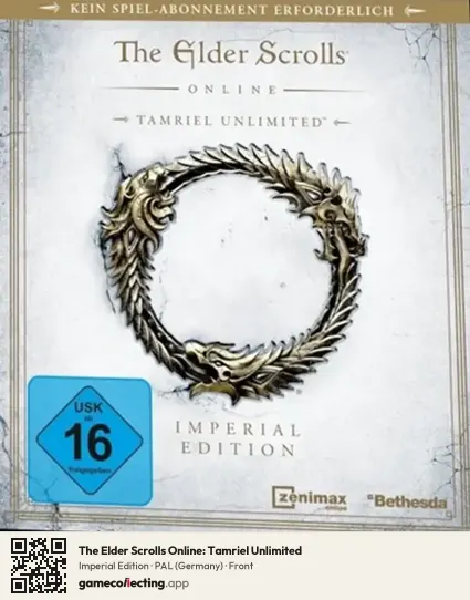 The Elder Scrolls Online: Tamriel Unlimited PlayStation 4, Germany box front