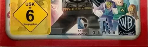 LEGO Batman 3: Beyond Gotham, the USK square on its front