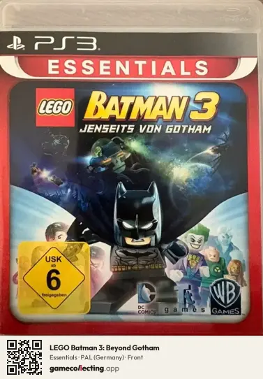 LEGO Batman 3: Beyond Gotham PlayStation 3, Germany box front