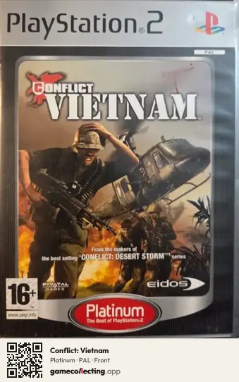 Conflict: Vietnam PlayStation 2, PAL box front