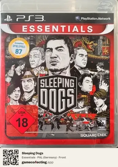 Sleeping Dogs PlayStation 3, Germany box front