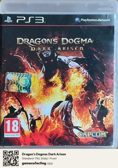 Dragon's Dogma: Dark Arisen PlayStation 3, Italy box front