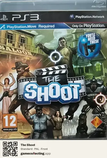 The Shoot PlayStation 3, PAL box front