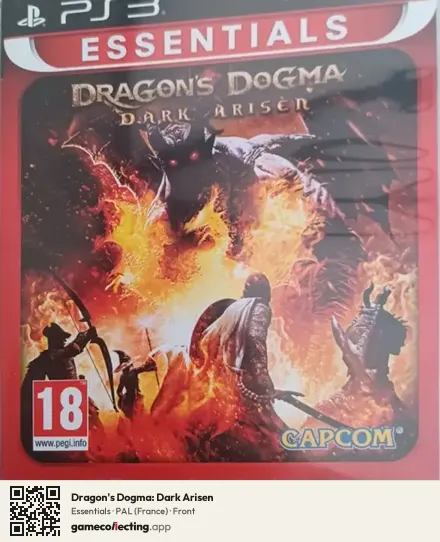 Dragon's Dogma: Dark Arisen PlayStation 3, France box front