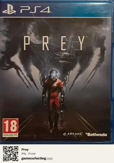 Prey PlayStation 4, PAL box front