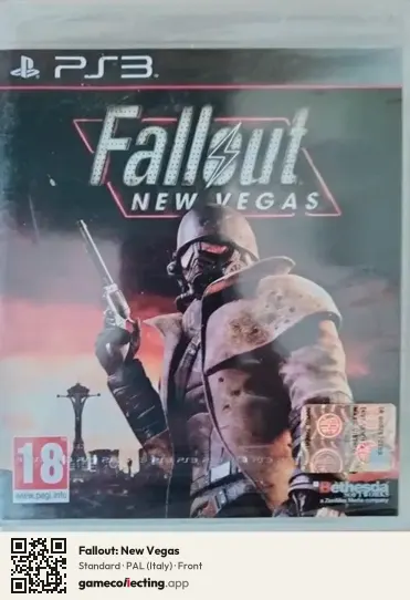 Fallout: New Vegas PlayStation 3, Italy box front