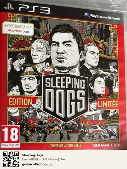 Sleeping Dogs PlayStation 3, France box front