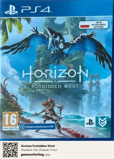 Horizon Forbidden West PlayStation 4, Poland box front