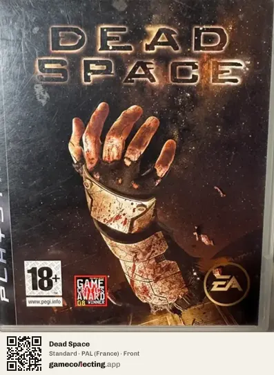 Dead Space PlayStation 3, France box front