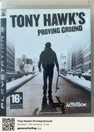 Tony Hawk's Proving Ground PlayStation 3, France box front
