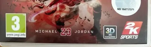 NBA 2K12, the PEGI square on its front