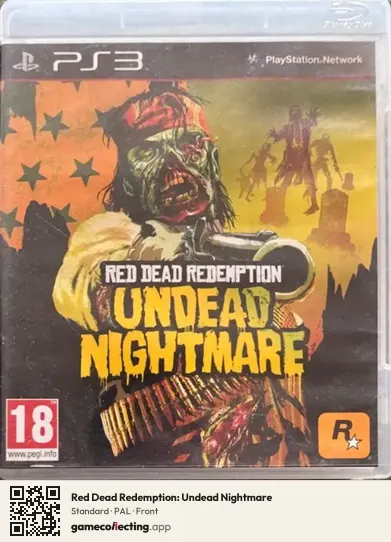 Red Dead Redemption: Undead Nightmare PlayStation 3, PAL box front