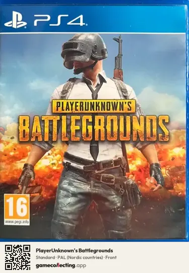 PlayerUnknown's Battlegrounds PlayStation 4, Nordic countries box front