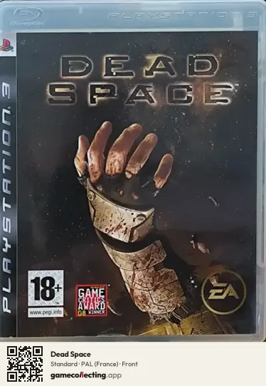 Dead Space PlayStation 3, France box front